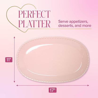 PH 17x11 - Plato de servir con corazones