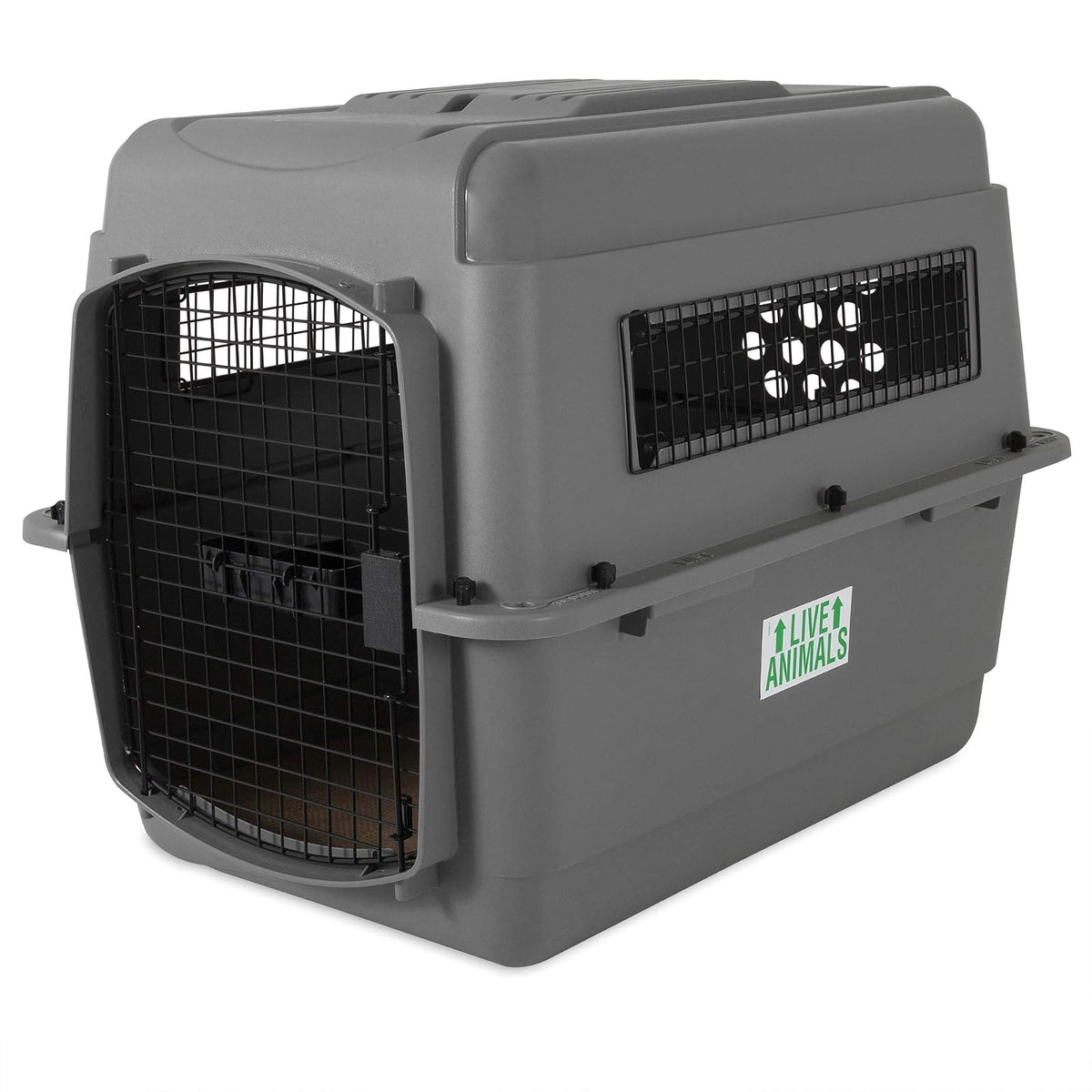 Petmate Sky - Caseta, Gris, 32" L X 22.5" W X 24"H