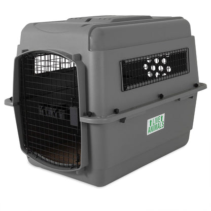 Petmate Sky - Caseta, Gris, 32" L X 22.5" W X 24"H