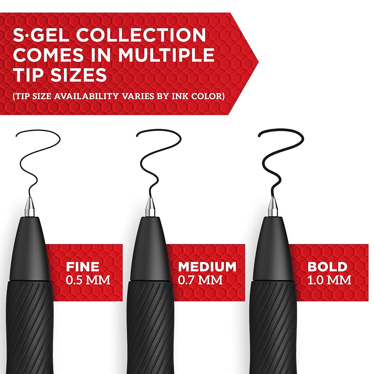SHARPIE S-Gel BOLDPT Negro 4CT