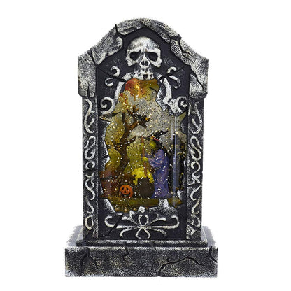 Kurt Adler Kurt S. Adler Mesa de Mesa LED de 10.5 Pulgadas para Halloween para Tumba acuática, Multicolor