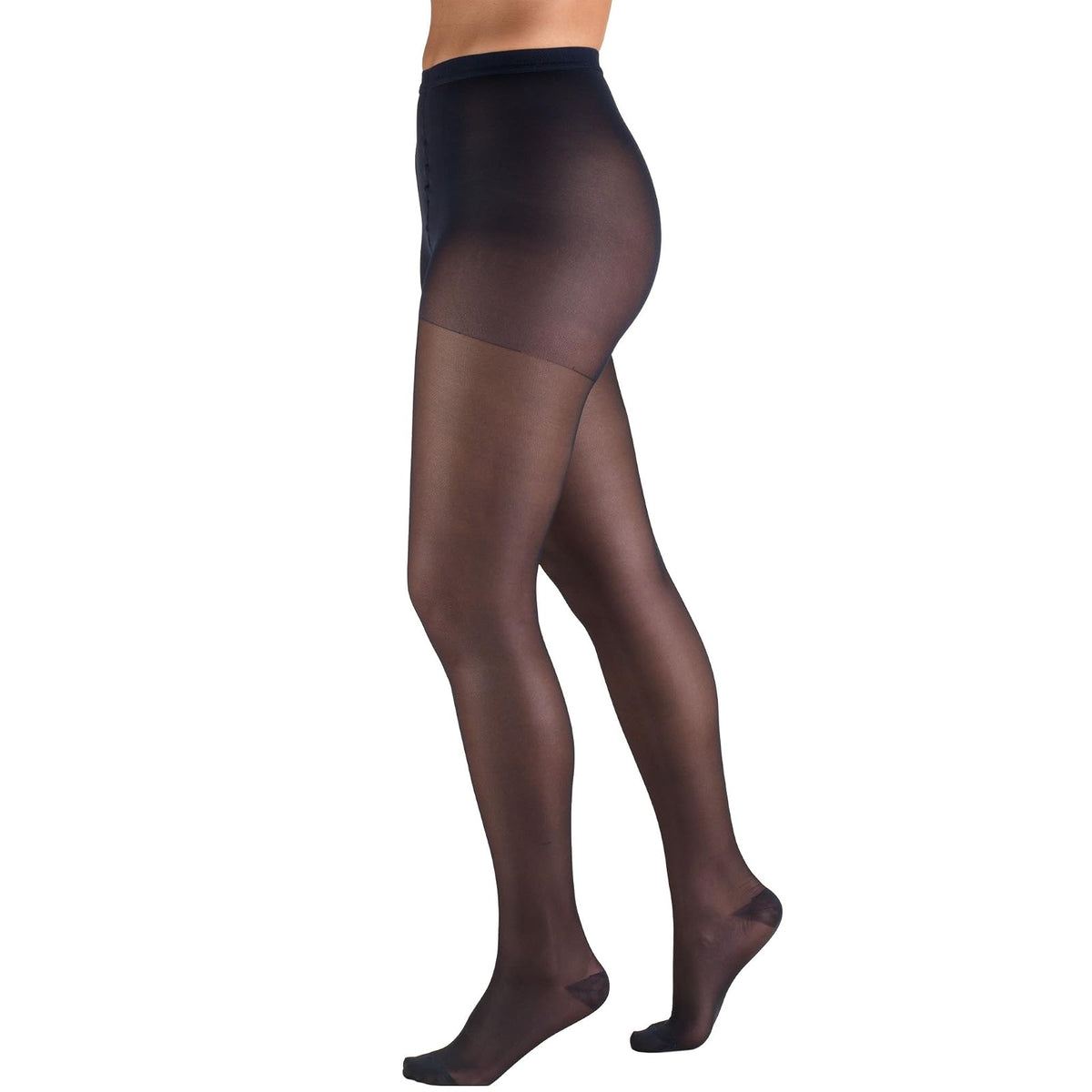 Truform Pantimedias de Compresión Ligera 15-20 mmHg - Petite - Navy