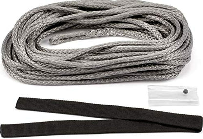 WARN 100975 - Kit de repuesto de cuerda sintética de cabrestante, compatible con: cabrestantes VRX y AXON - 1/4" x 50'