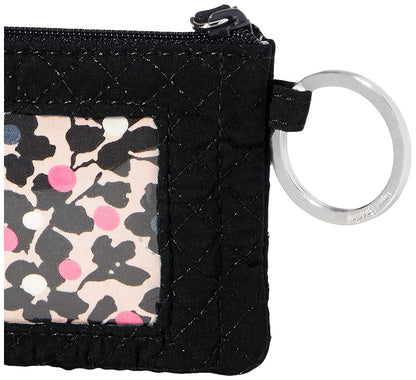 Vera Bradley Iconic cierre de cremallera Id Funda de microfibra