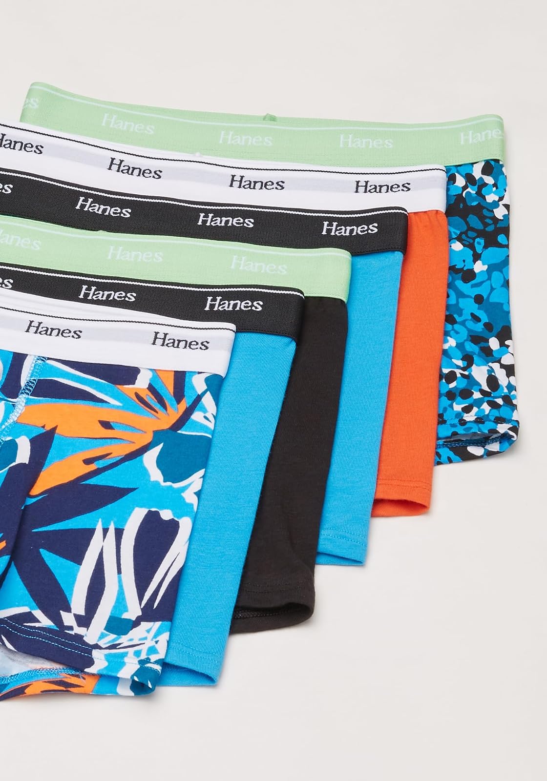 Hanes Originals - Calzoncillos Tipo Calzones para niño, Ropa Interior de algodón elástico, Surtido, Paquete de 6