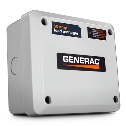 Generac 7000 Módulo de Gestión Inteligente 50A | Priorización de carga eficiente, tecnología sin cables, función de bloqueo, visualización LED de estado, gris