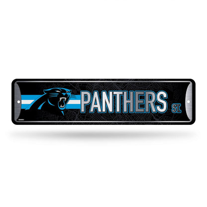 Rico Industries Placa Metálica Decorativa NFL - Panteras de Carolina