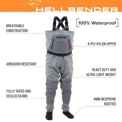 FROGG TOGGS Hellbender - Vadeador para Pesca (Transpirable)