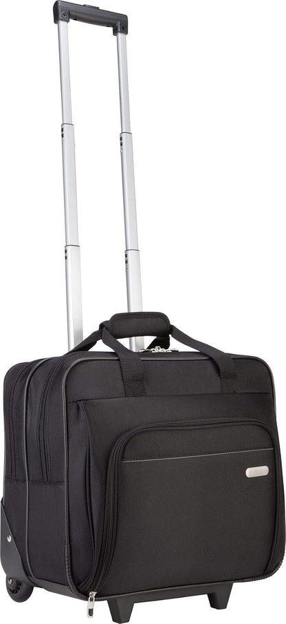Targus, Maleta con ruedas para laptop, Negro, 355,6 x 190,5 x 419,1 mm(14x 7.50 x 16.50))