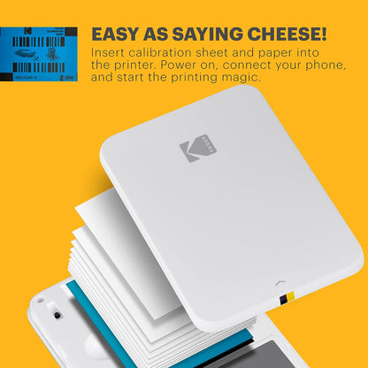KODAK 2"x3" Premium Zink Photo Paper (100 Sheets) Compatible with PRINTOMATIC, Smile and Step Cameras and Printers