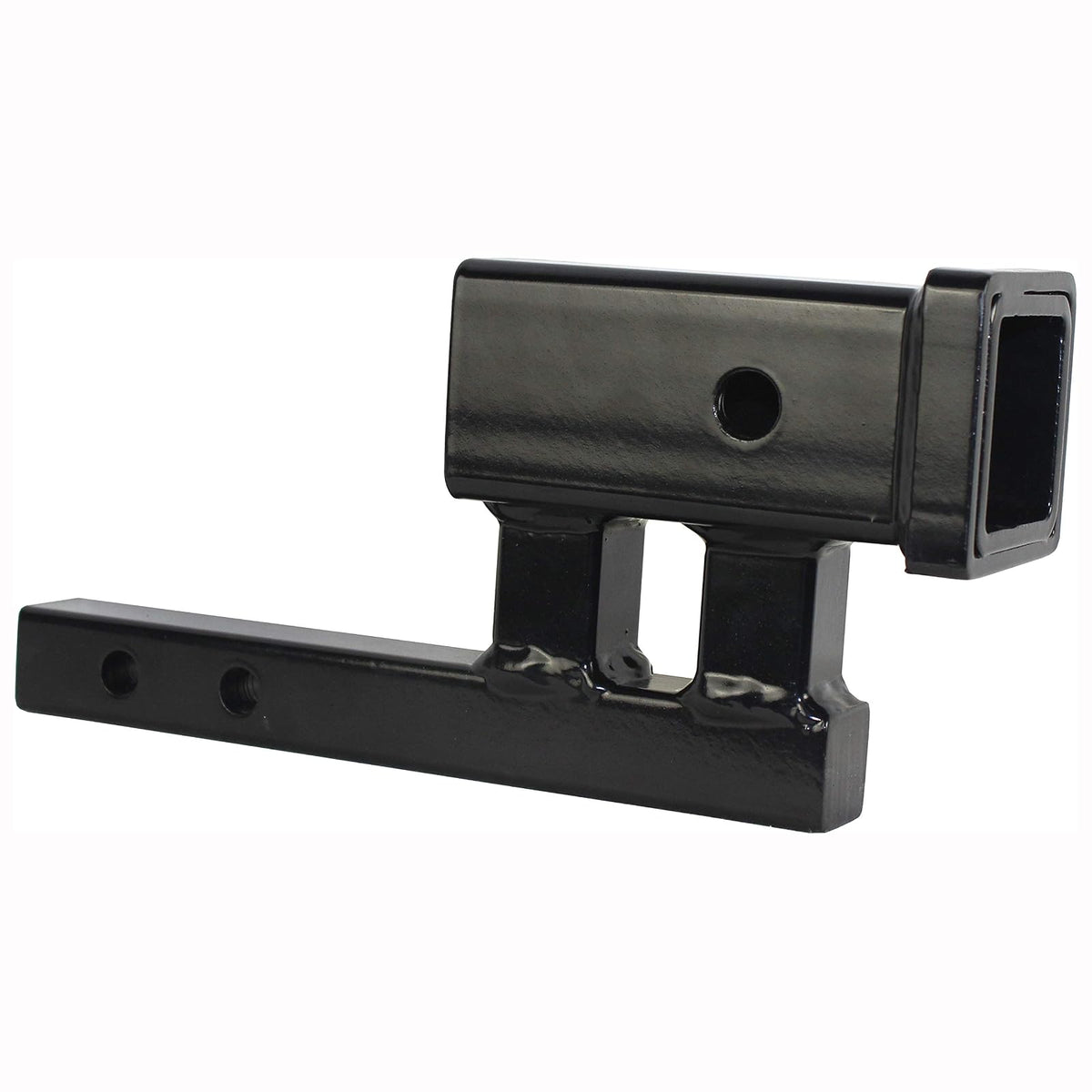 MaxxHaul 80875 Adaptador Extensor Enganche Remolque 2" Elevación/Caída 4" Vástago 1-1/4" Negro