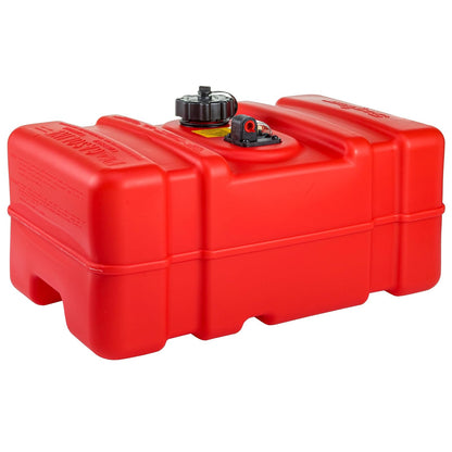 Scepter Marine 08667 Depósito de combustible rectangular - 9 galones, rojo