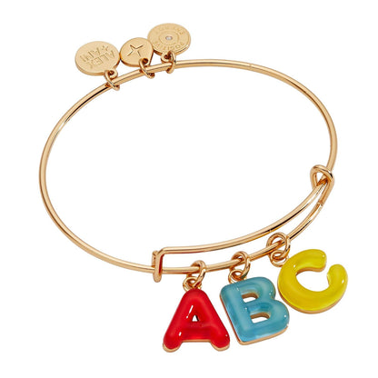 Alex and Ani - Joyería para mascotas - pulsera ABC - Oro
