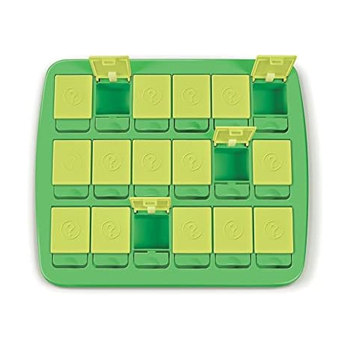Genuine Fred, Match UP Bandeja de Aperitivos con Memoria, Color Verde, para Viajes, Mide 10 x 8.7 Pulgadas