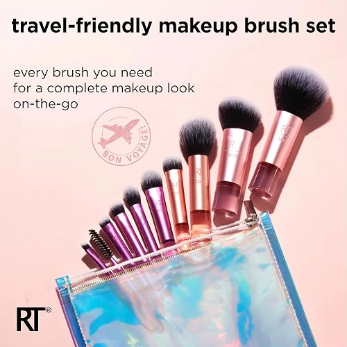 Travel Fantasy Mini Brush Kit by Real Techniques for Women - 11 Pc