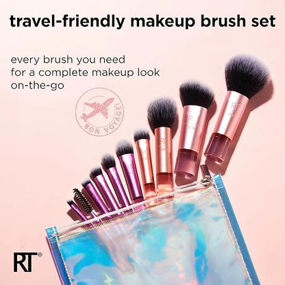 Travel Fantasy Mini Brush Kit by Real Techniques for Women - 11 Pc