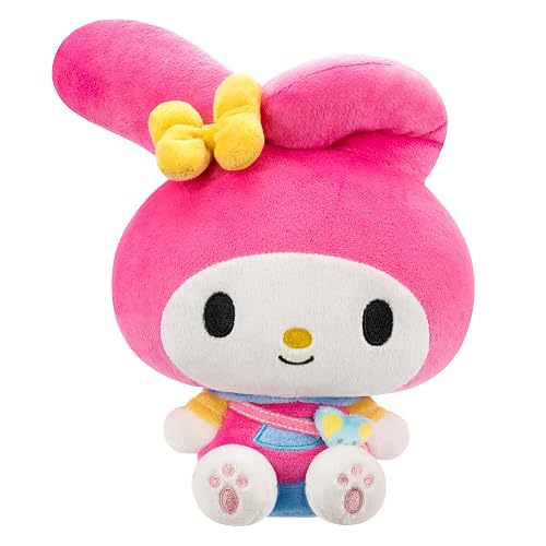 Jazwares Hello Kitty and Friends - Peluche My Melody Series 1 - Sudadera con Capucha de Moda y Accesorio de Mejor Amiga, Producto Oficial de Sanrio