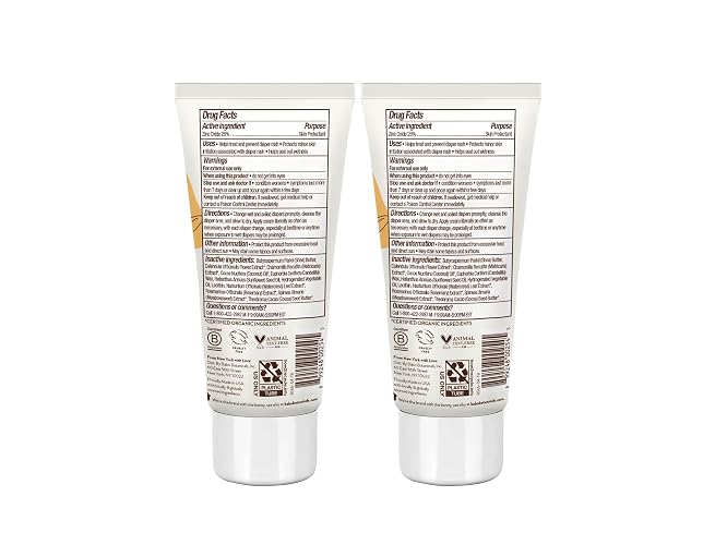 Babo Sensitive Baby Zinc Fragrance Free Diaper Cream, Ewg Verified, Unscented, 3 Ounce (Pack of 2)