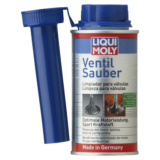 Liqui Moly Ventil Sauber Aditivo para Gasolina para Limpieza de Válvulas y Sistemas de Inyección electrónicos.