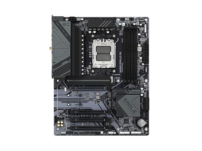 GIGABYTE B650 Eagle AX AM5 LGA 1718 AMD B650 ATX, DDR5 Triple M.2, PCIe 5.0, USB 3.2 Gen2x2 Tipo-C, AMD Wi-Fi 6E, Realtek GbE LAN