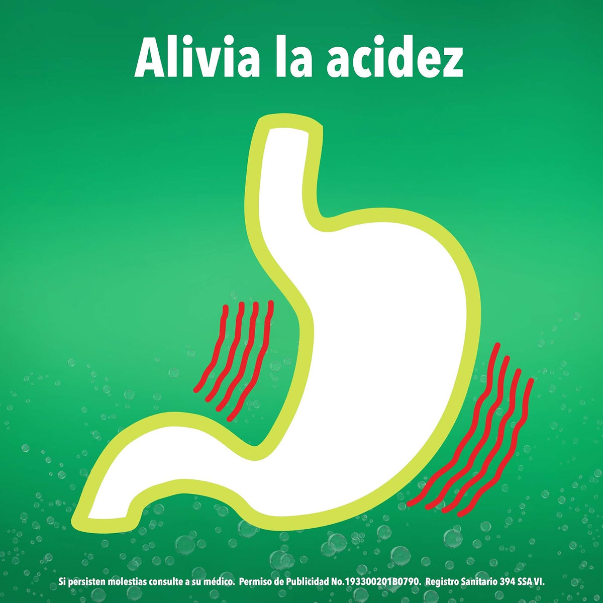 Picot Sal de Uvas Antiácido Polvo Efervescente, pack de 6 cajas con 10 sobres cada una
