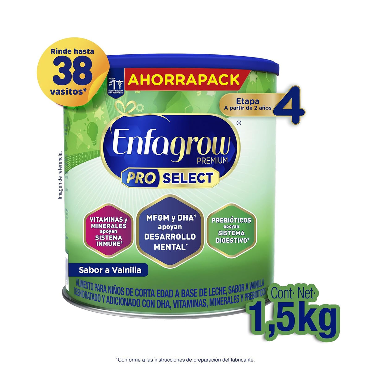 Enfagrow Etapa 4 Alimento Lácteo Lata 1.5 kg