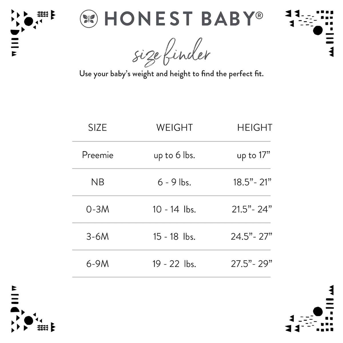 HonestBaby Organic Cotton Footed Sleep & Play Pajamas Mamelucos para bebs y Nios pequeosBebé-Niños