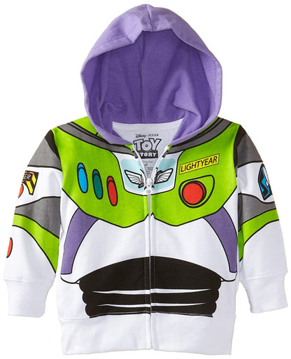 Disney Buzz Lightyear Toy Story - Sudadera con Capucha para niños pequeños