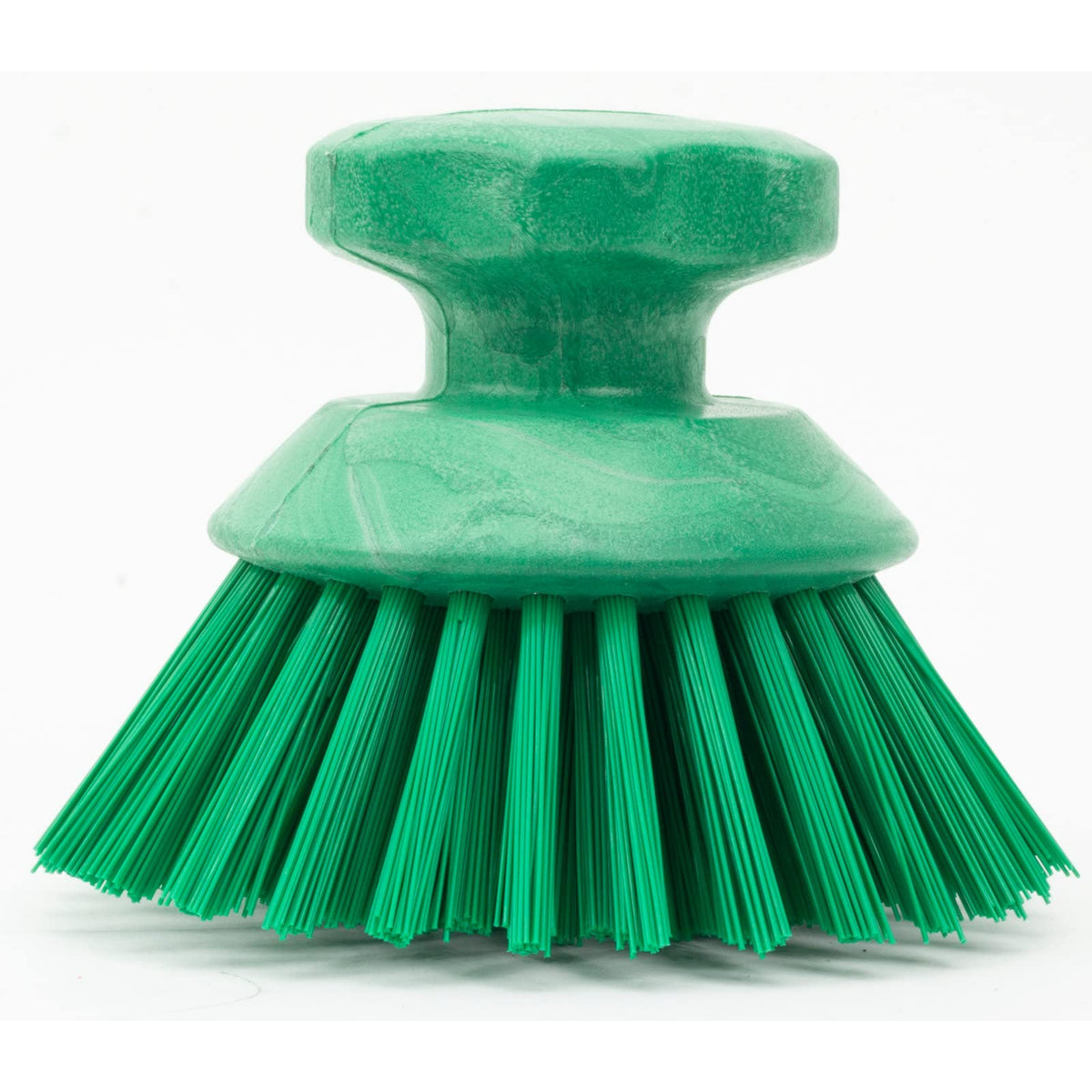 Carlisle FoodService Products CFS Sparta - Cepillo para Polvo Redondo de plástico para Fregar, Color Verde (Paquete de 6)