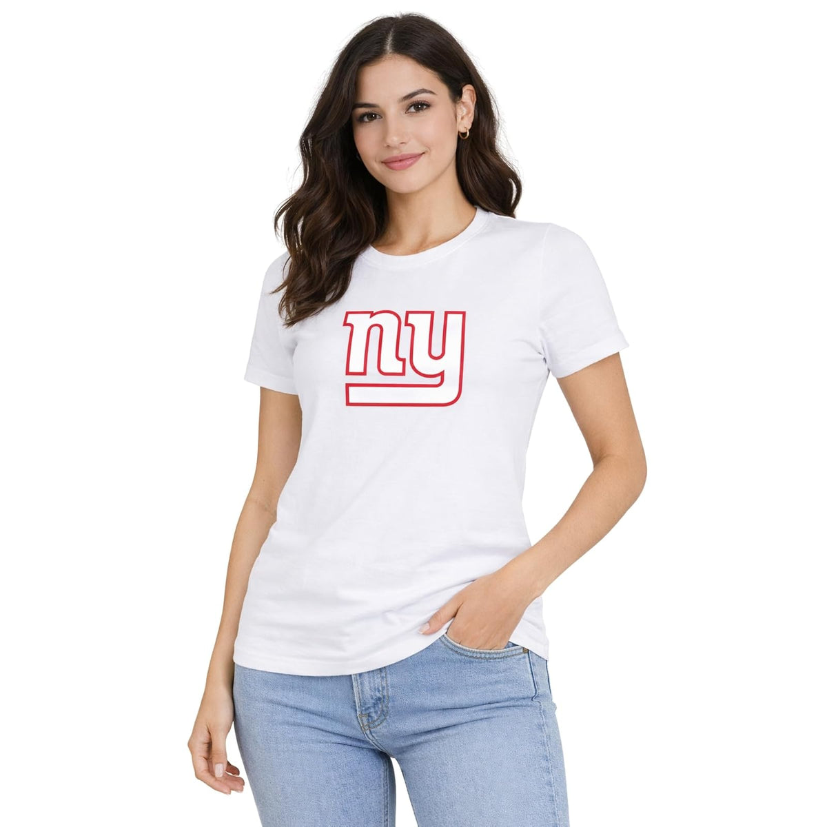 NFL Playera Aficionado Básica New York Giants