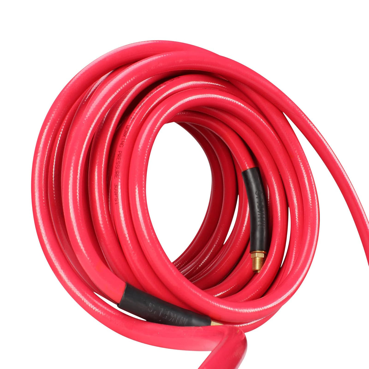 Manguera de PVC para aire a presión 1/2” x 10 m conexión 1/2” NPT