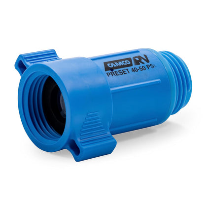 Camco Regulador de Presión de Agua con Manómetro para RV - Plástico