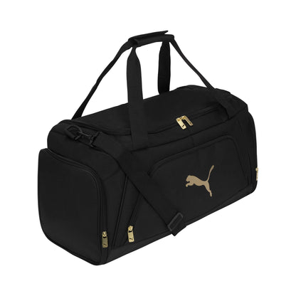 PUMA Evercat Accelerator Bolsa de lona, Negro/Oro, Uno-Talla