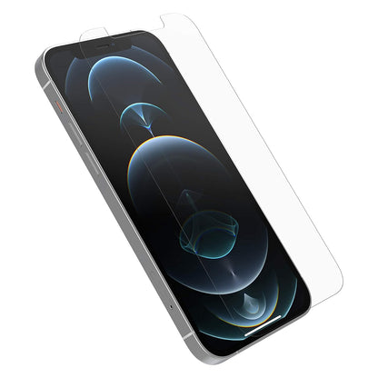 OtterBox Protector de Pantalla de Vidrio para iPhone 12 y 12 Pro - Vidrio de rendimiento - iPhone 12 - iPhone 12 Pro