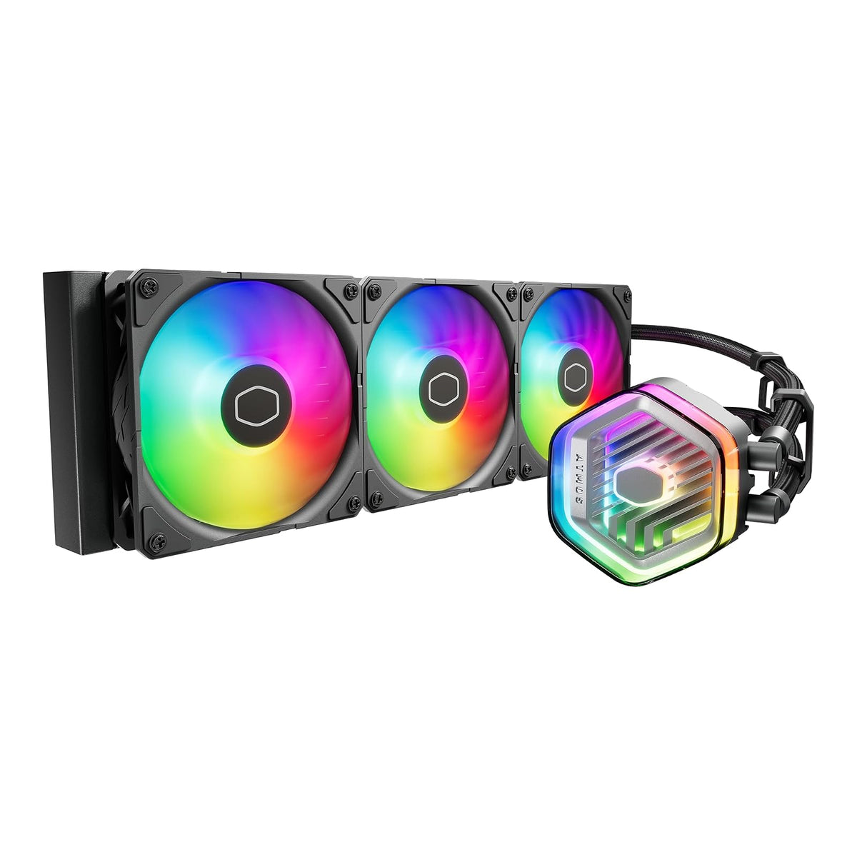 Cooler Master MasterLiquid 360L Core Enfriamiento Líquido ARGB - 360 Atmos