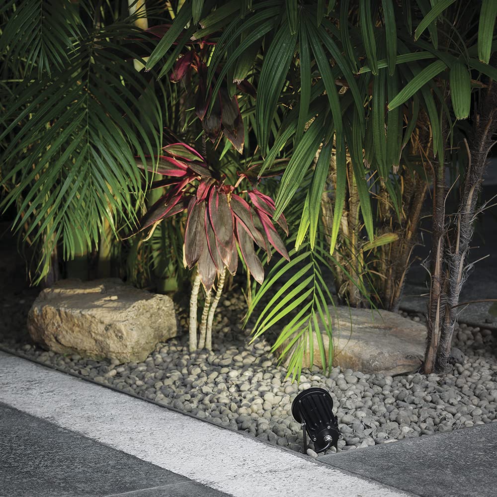 Tecnolite - Lámpara con Estaca LED Jardín 8 W, Luz Blanca Neutra, IP65, No atenuable, LED integrado