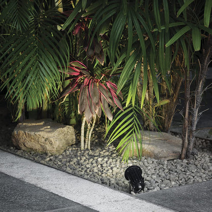 Tecnolite - Lámpara con Estaca LED Jardín 8 W, Luz Blanca Neutra, IP65, No atenuable, LED integrado