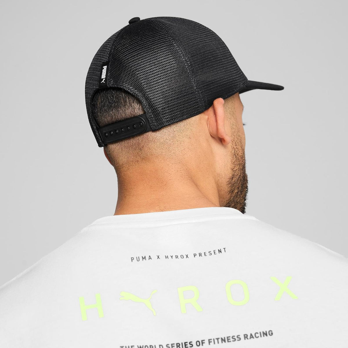 PUMA Gorra de camionero HYROX para adultos
