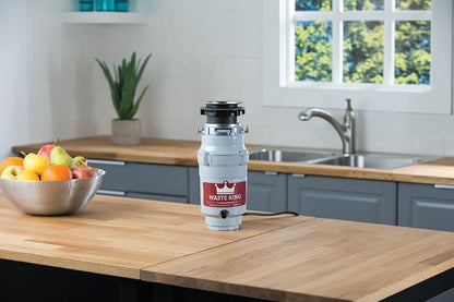Residuos King l-1001 Legend Series 1/2 HP Continuous Feed Operation Garbage Disposer (con cable de alimentación)