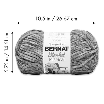 Bernat Blanket Mist-ical Storm Blue Paquete de 2 hilos de 300 g