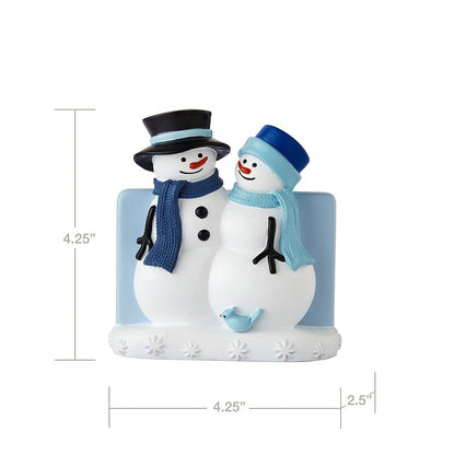 SKL Home Christmas/Winter Friends - Soporte para Cepillo para Polvo de Dientes, Color Azul