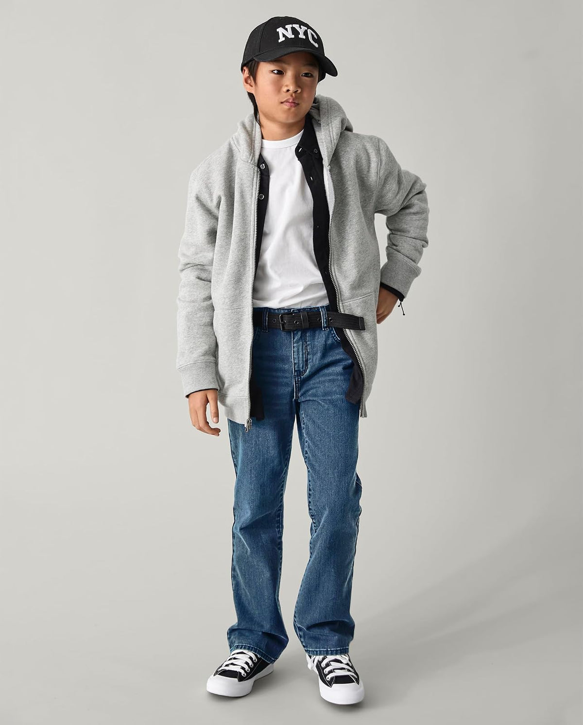 The Children's Place Pantalones Vaqueros para niños, Paquete de 2 Jeans para Niños