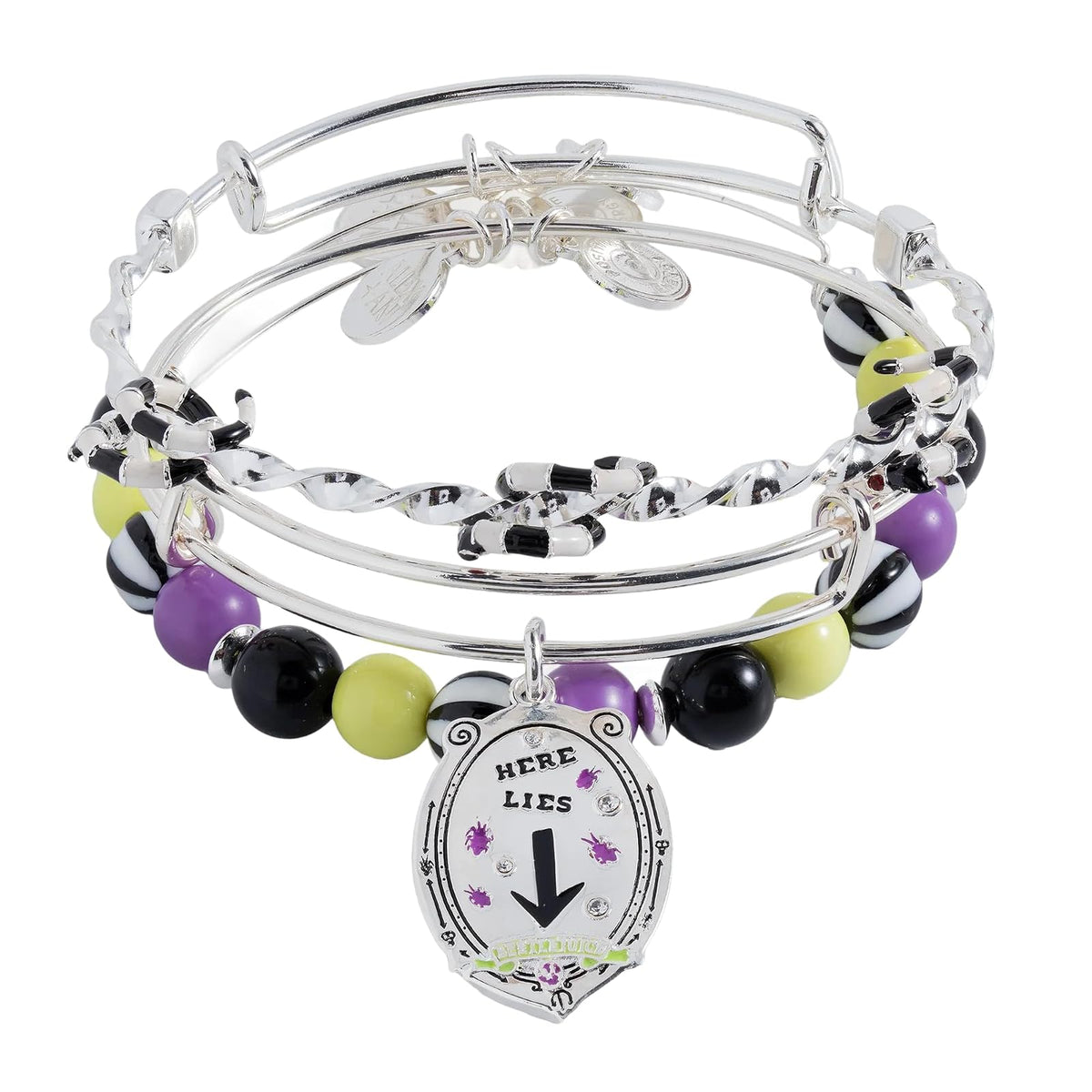 Alex and Ani Beetlejuice Beetlejuice® - pulsera con dije