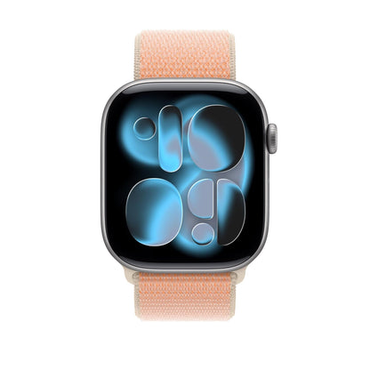 Apple Watch Band - Correa Loop Deportiva - 46 mm - Naranja melón - Unitalla (para Casi Cualquier muñeca)