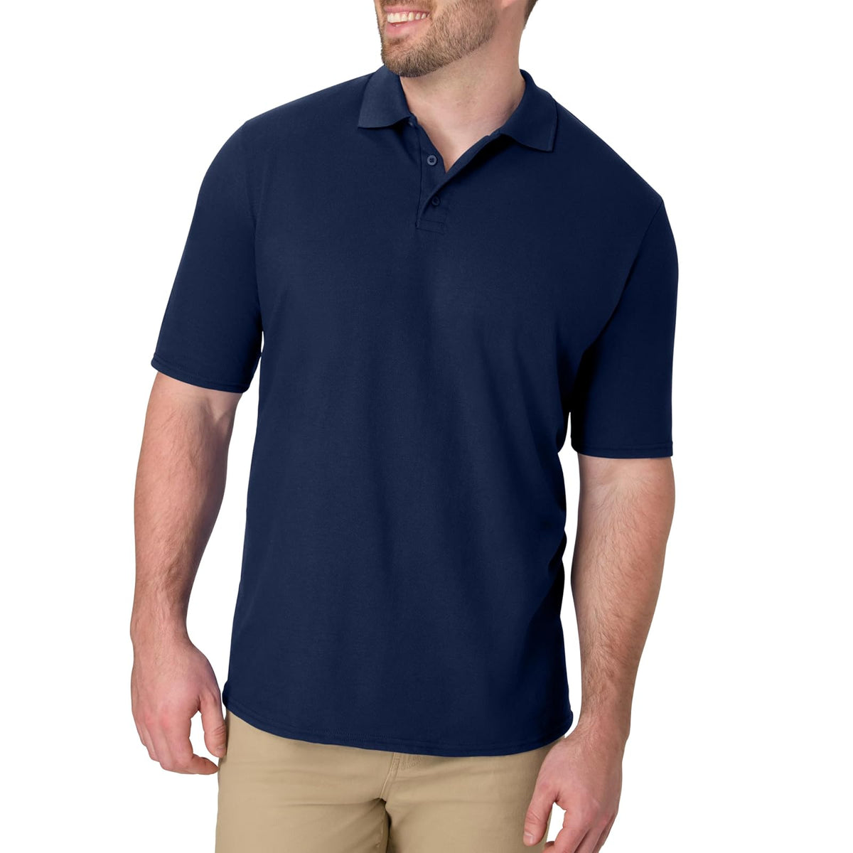 Hanes Camisa Polo X-Temp para Hombre - marino - CH