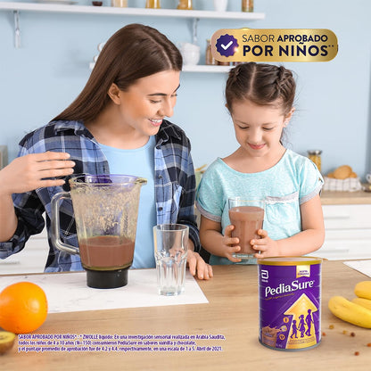 PediaSure Chocolate- Alimentación Especializada Polvo 1600 g | Formula especializada para niños de 1 a 10 años con 5 grupos de nutrientes clave que apoya el crecimiento de los huesos.