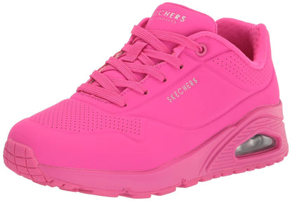 Skechers Street Uno Zapatillas Deportivas para Mujer - 25.5 cm - Rosa encendido