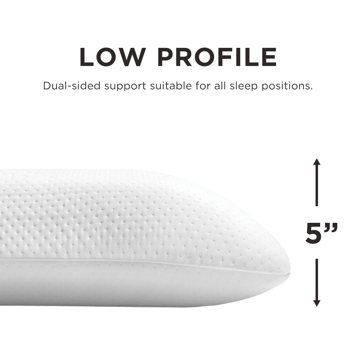 Tempur-Pedic Almohada soporte suave, cubierta lavable