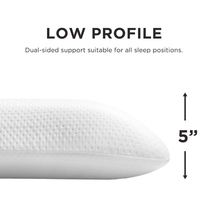 Tempur-Pedic Almohada soporte suave, cubierta lavable
