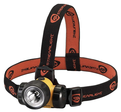 Streamlight 61200 3AA HAZ-LO Headlamp, Yellow - 120 Lumens
